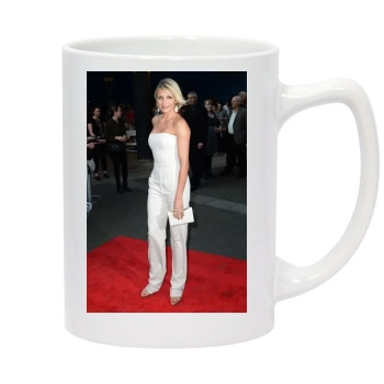 Cameron Diaz 14oz White Statesman Mug