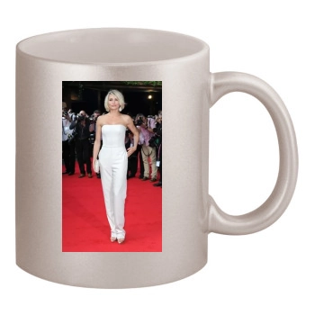 Cameron Diaz 11oz Metallic Silver Mug