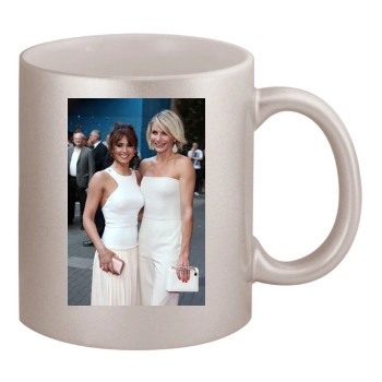 Cameron Diaz 11oz Metallic Silver Mug