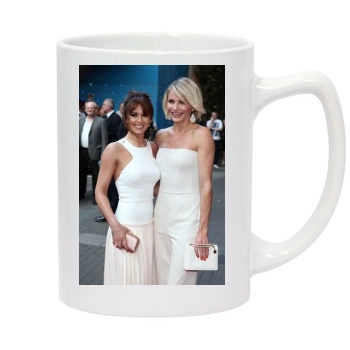 Cameron Diaz 14oz White Statesman Mug