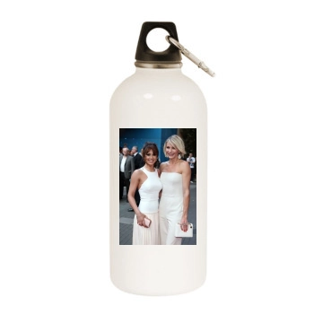 Cameron Diaz White Water Bottle With Carabiner