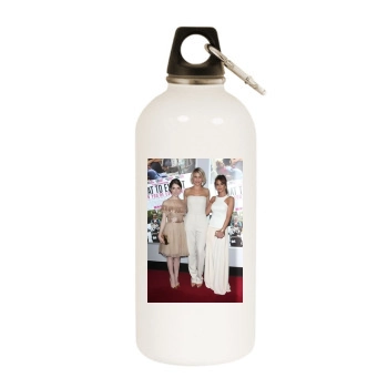 Cameron Diaz White Water Bottle With Carabiner