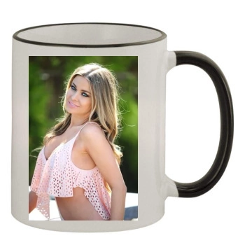 Carmen Electra 11oz Colored Rim & Handle Mug