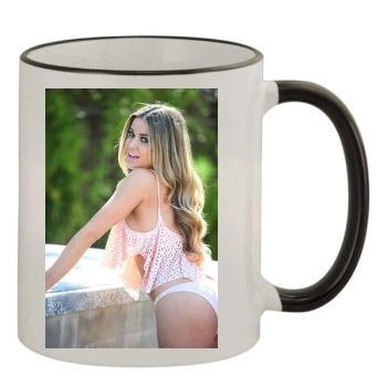 Carmen Electra 11oz Colored Rim & Handle Mug