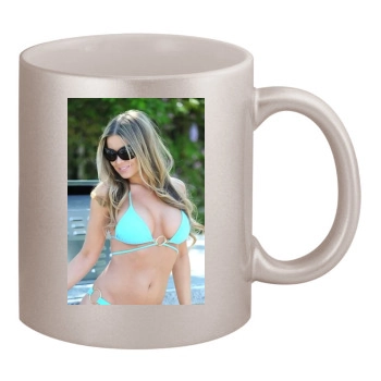 Carmen Electra 11oz Metallic Silver Mug