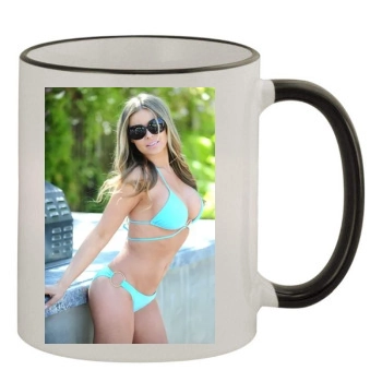 Carmen Electra 11oz Colored Rim & Handle Mug