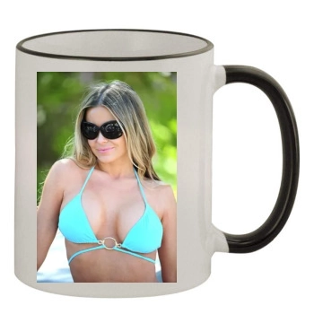 Carmen Electra 11oz Colored Rim & Handle Mug