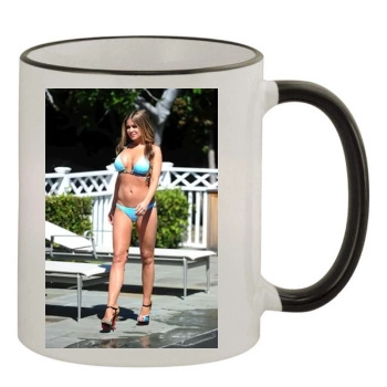 Carmen Electra 11oz Colored Rim & Handle Mug