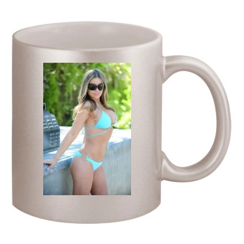 Carmen Electra 11oz Metallic Silver Mug