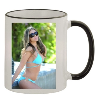 Carmen Electra 11oz Colored Rim & Handle Mug