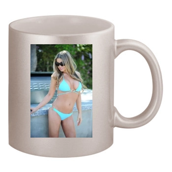 Carmen Electra 11oz Metallic Silver Mug