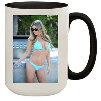 Carmen Electra 15oz Colored Inner & Handle Mug