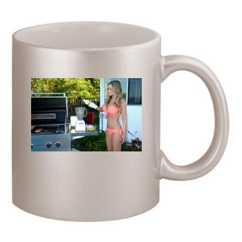 Carmen Electra 11oz Metallic Silver Mug