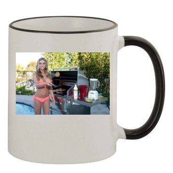 Carmen Electra 11oz Colored Rim & Handle Mug