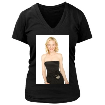 Cate Blanchett Women's Deep V-Neck TShirt