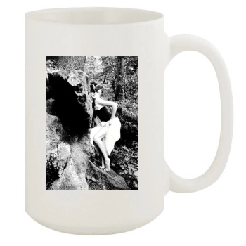 Charlize Theron 15oz White Mug