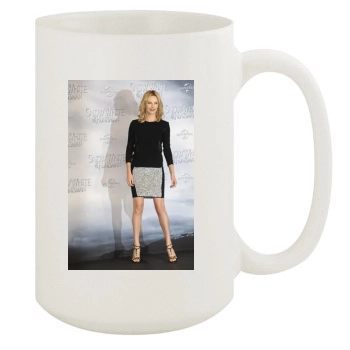 Charlize Theron 15oz White Mug