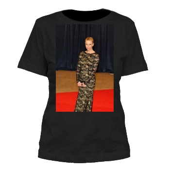 Charlize Theron Women's Cut T-Shirt