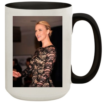 Charlize Theron 15oz Colored Inner & Handle Mug