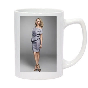 Charlize Theron 14oz White Statesman Mug