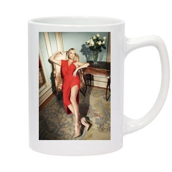 Charlize Theron 14oz White Statesman Mug