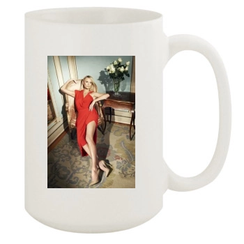 Charlize Theron 15oz White Mug