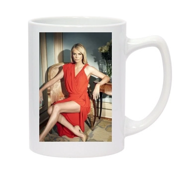 Charlize Theron 14oz White Statesman Mug