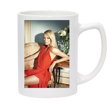 Charlize Theron 14oz White Statesman Mug