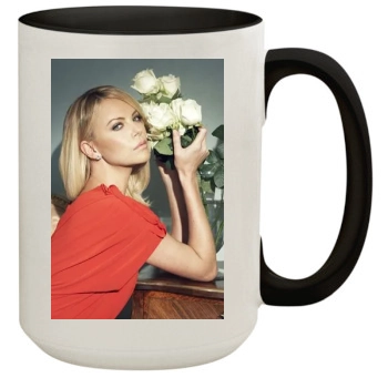 Charlize Theron 15oz Colored Inner & Handle Mug