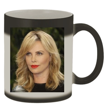 Charlize Theron Color Changing Mug