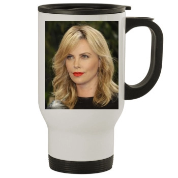 Charlize Theron Stainless Steel Travel Mug