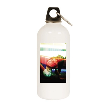 Cheryl Cole White Water Bottle With Carabiner