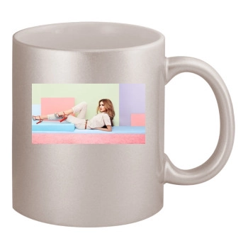 Cheryl Cole 11oz Metallic Silver Mug