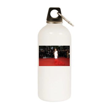 Cheryl Cole White Water Bottle With Carabiner