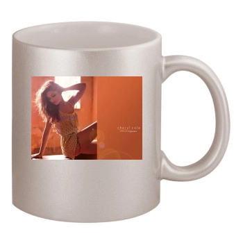 Cheryl Cole 11oz Metallic Silver Mug