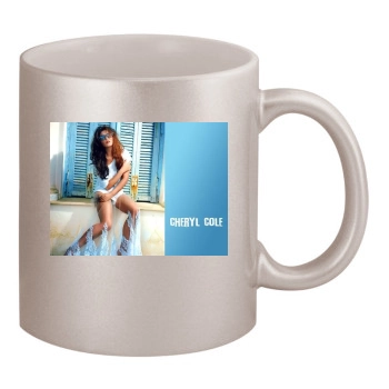 Cheryl Cole 11oz Metallic Silver Mug