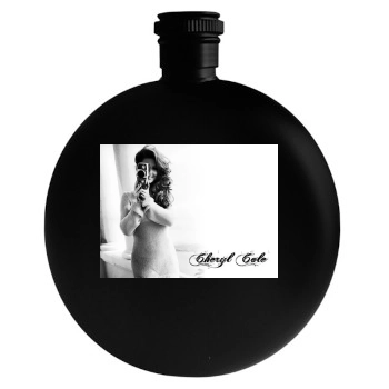 Cheryl Cole Round Flask