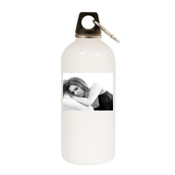 Cheryl Cole White Water Bottle With Carabiner