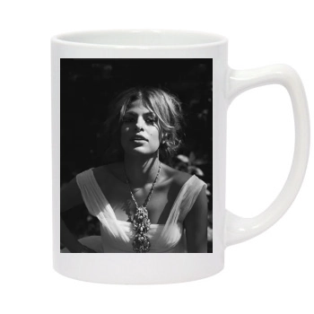 Eva Mendes 14oz White Statesman Mug