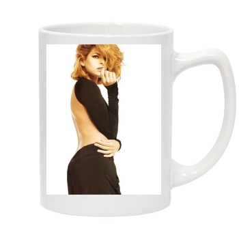 Eva Mendes 14oz White Statesman Mug