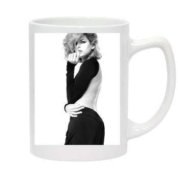 Eva Mendes 14oz White Statesman Mug