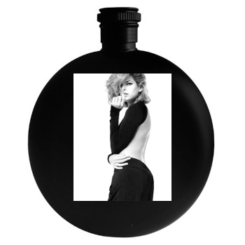 Eva Mendes Round Flask