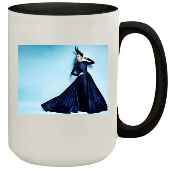 Keira Knightley 15oz Colored Inner & Handle Mug