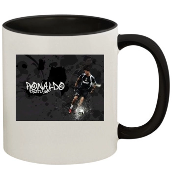 Cristiano Ronaldo 11oz Colored Inner & Handle Mug