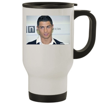 Cristiano Ronaldo Stainless Steel Travel Mug