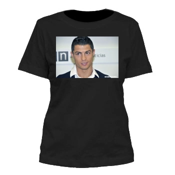 Cristiano Ronaldo Women's Cut T-Shirt