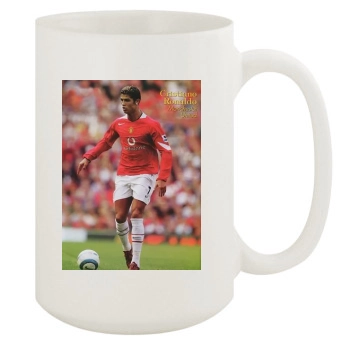 Cristiano Ronaldo 15oz White Mug