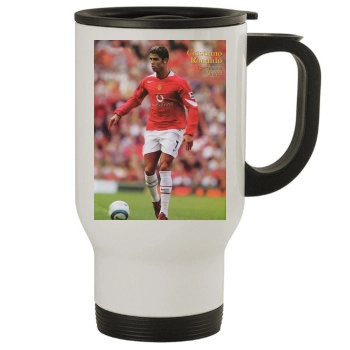 Cristiano Ronaldo Stainless Steel Travel Mug