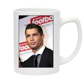 Cristiano Ronaldo 14oz White Statesman Mug