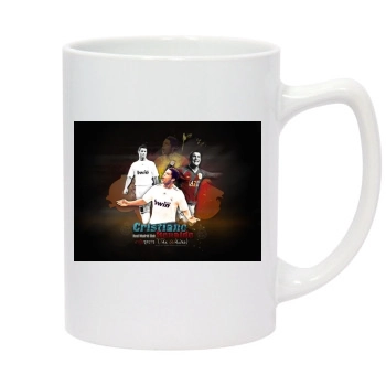 Cristiano Ronaldo 14oz White Statesman Mug